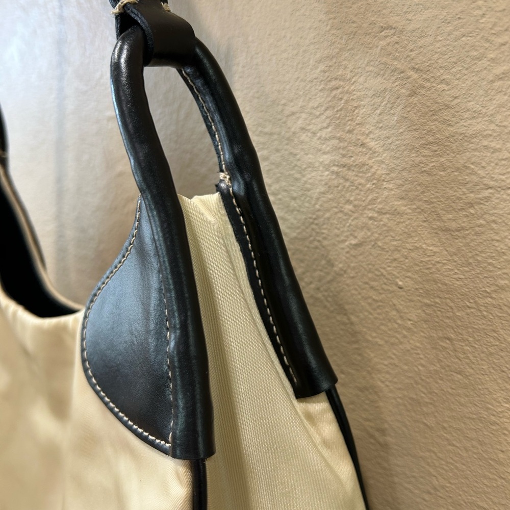 Prada Beige and Black Shoulder Bag - Picture 10 of 12